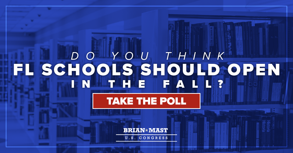 Survey: Do you think Florida schools should open in the fall?
