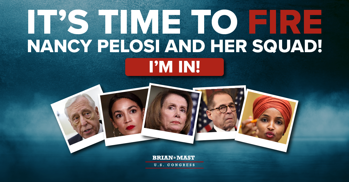 It’s Time To Fire Nancy Pelosi And Her Squad!