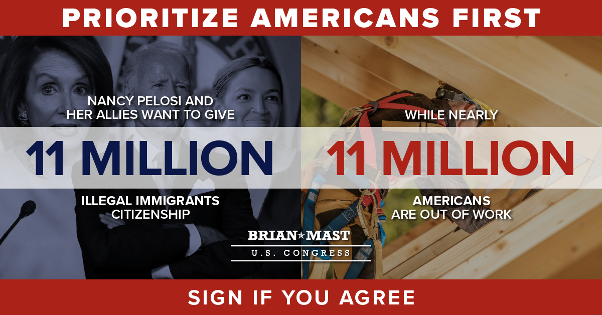 PRIORITIZE AMERICANS: SIGN IF YOU AGREE