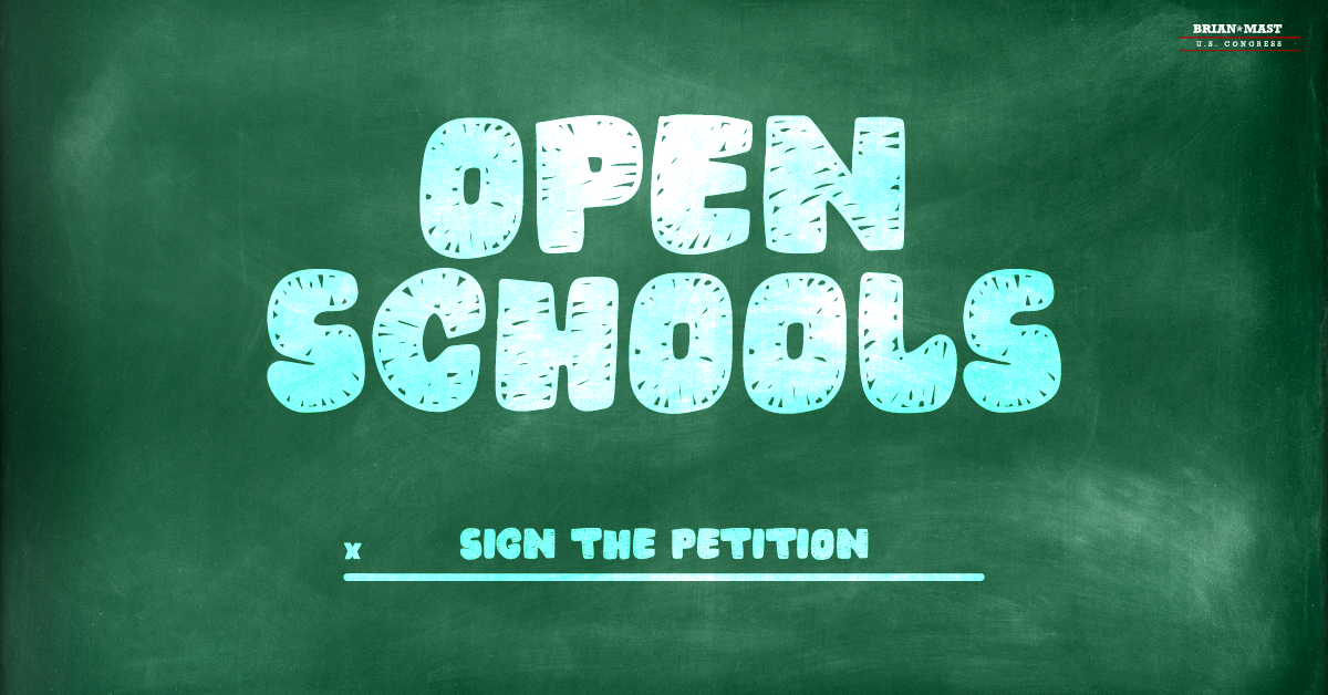 Sign the petition to open schools