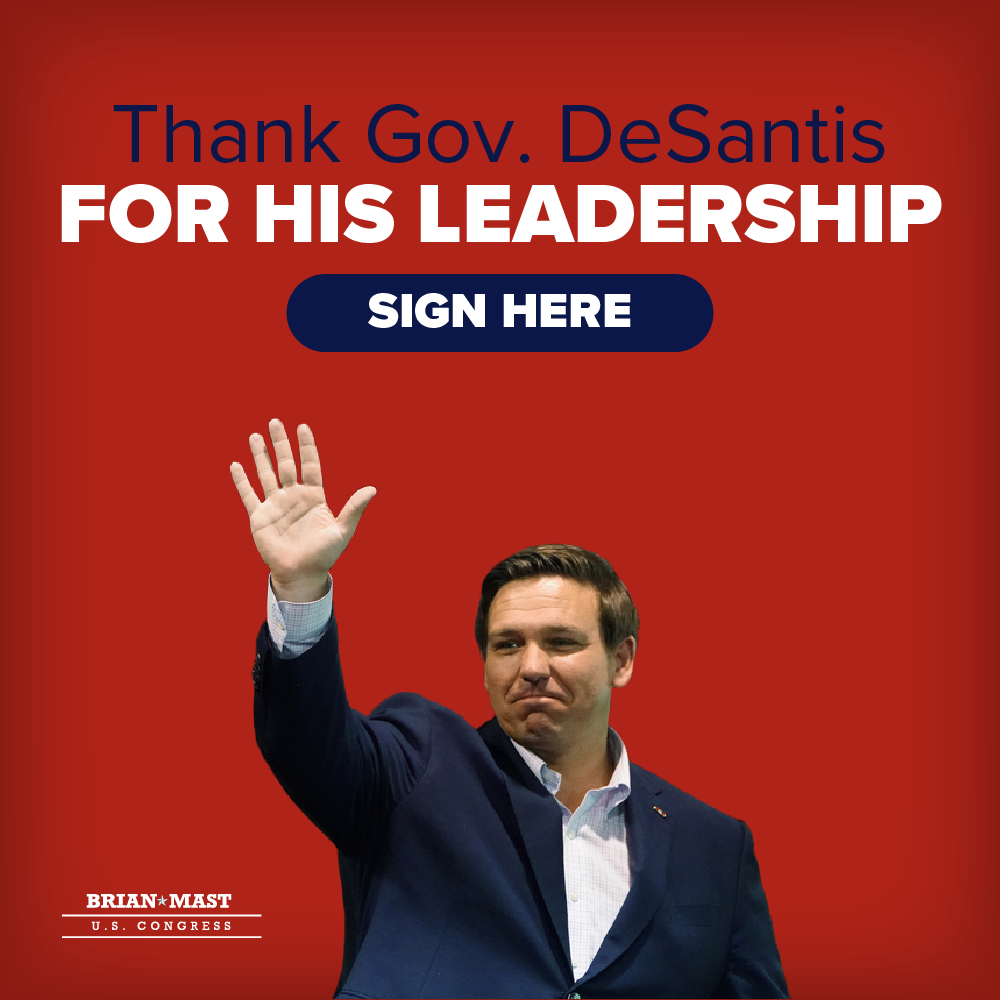 Thank Gov. DeSantis for his leadership!