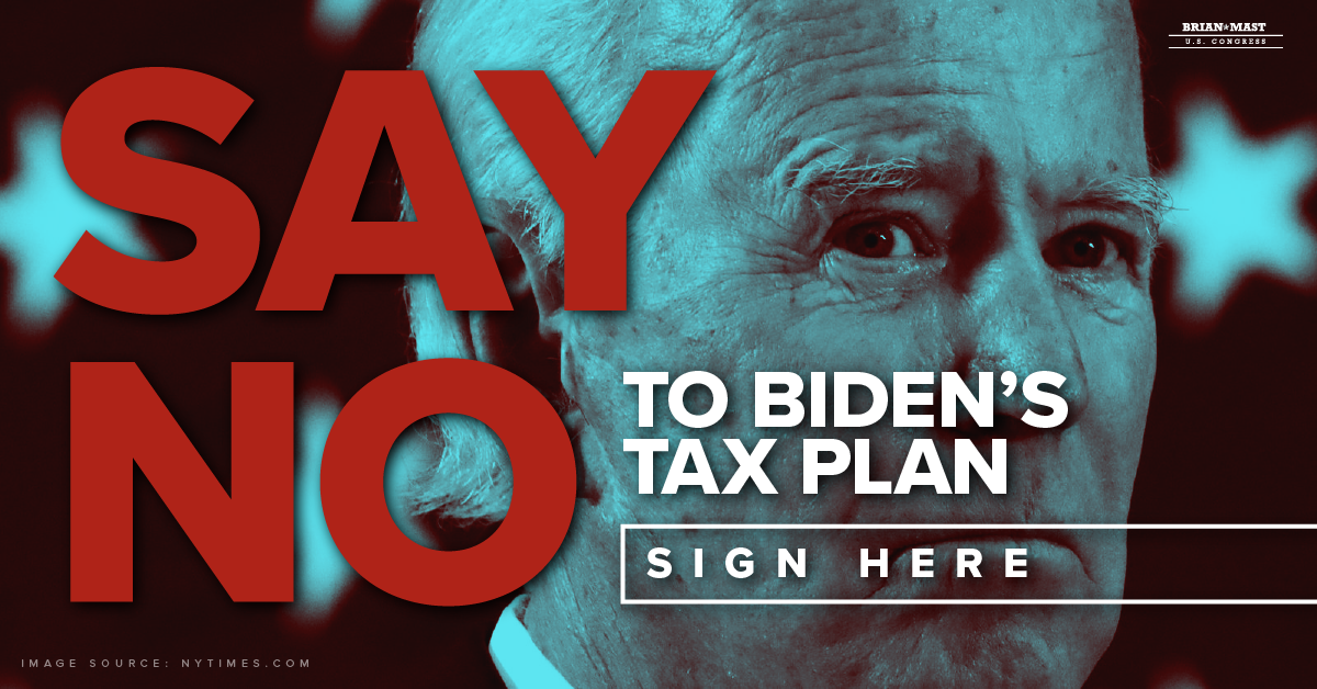Say NO to Biden’s Tax Plan!