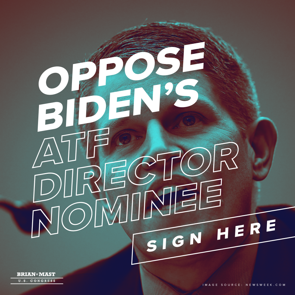 Oppose Biden’s ATF Director Nominee!