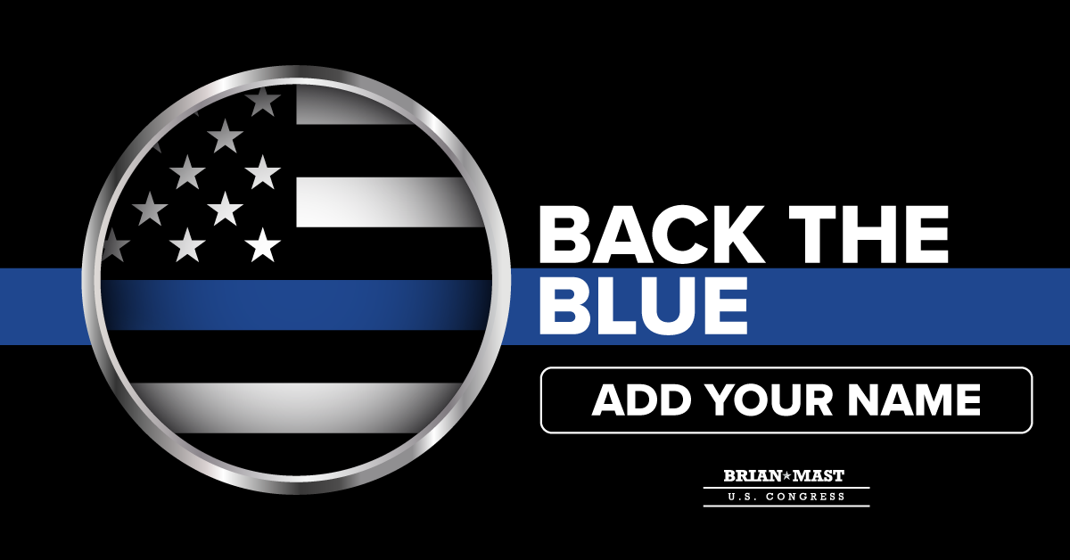 Sign the petition to back the blue!