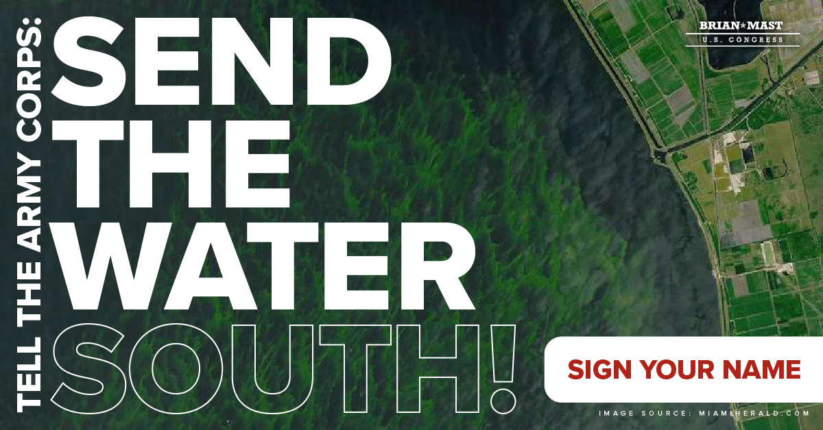 Send the Water South: Sign your name