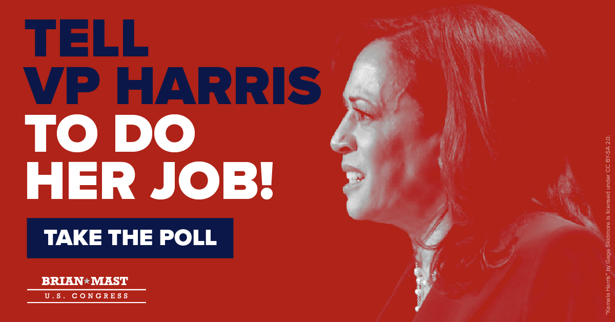 Tell VP Harris to do her job!