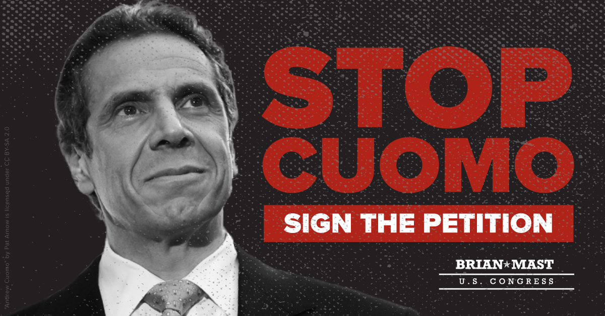 Sign the petition to stop andrew cuomo!