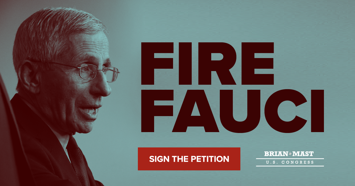 fire fauci: sign the petition