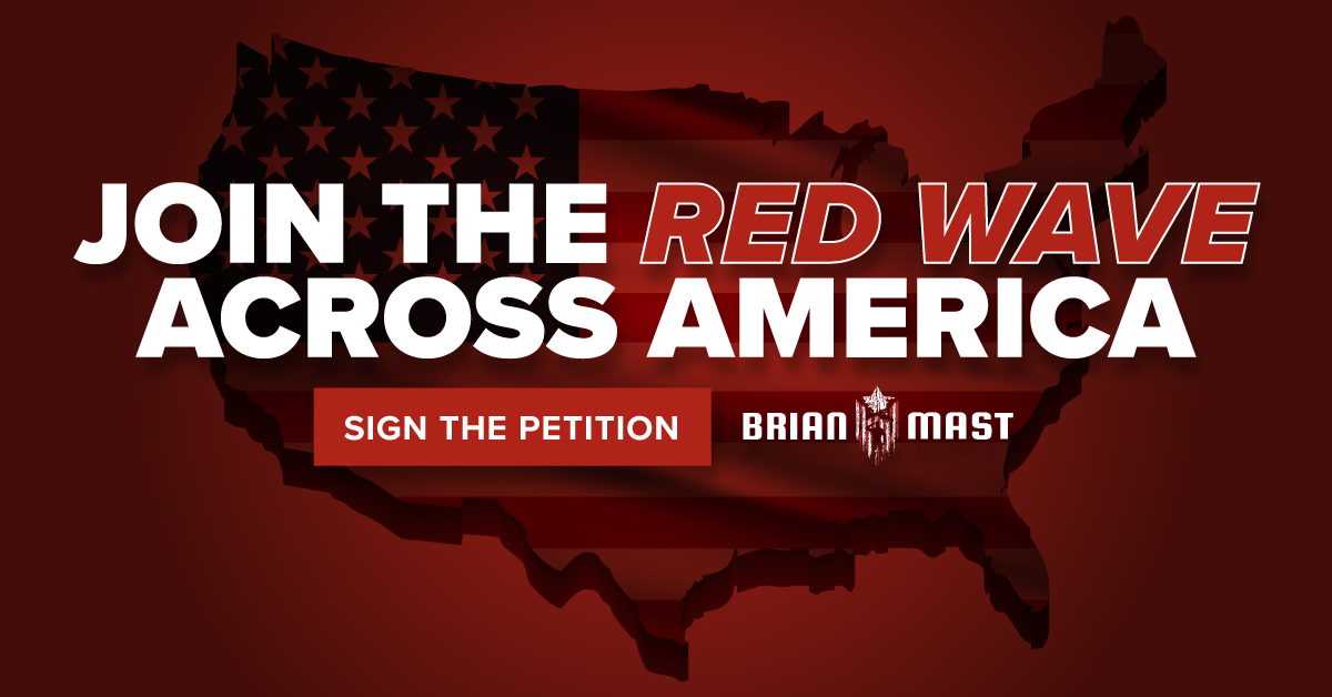 Red Wave Americans First Sign your name to join the red wave! - Mast for Congress | Mast for ...
