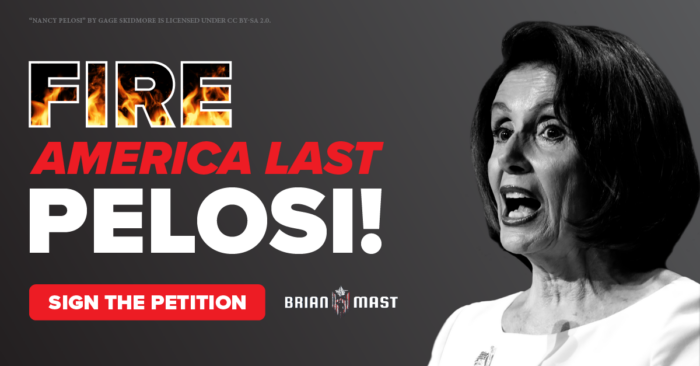 Sign the petition to fire Nancy Pelosi!