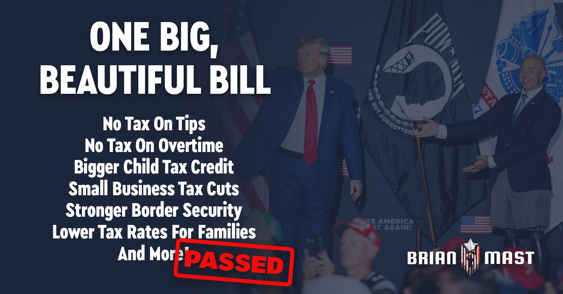 Tell The Senate: Pass Trump’s One Big, Beautiful Bill!